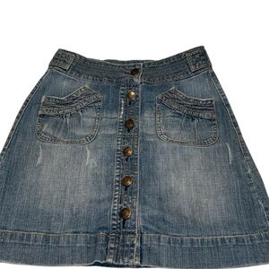 Hydraulic Jean Skirt Size 1/2